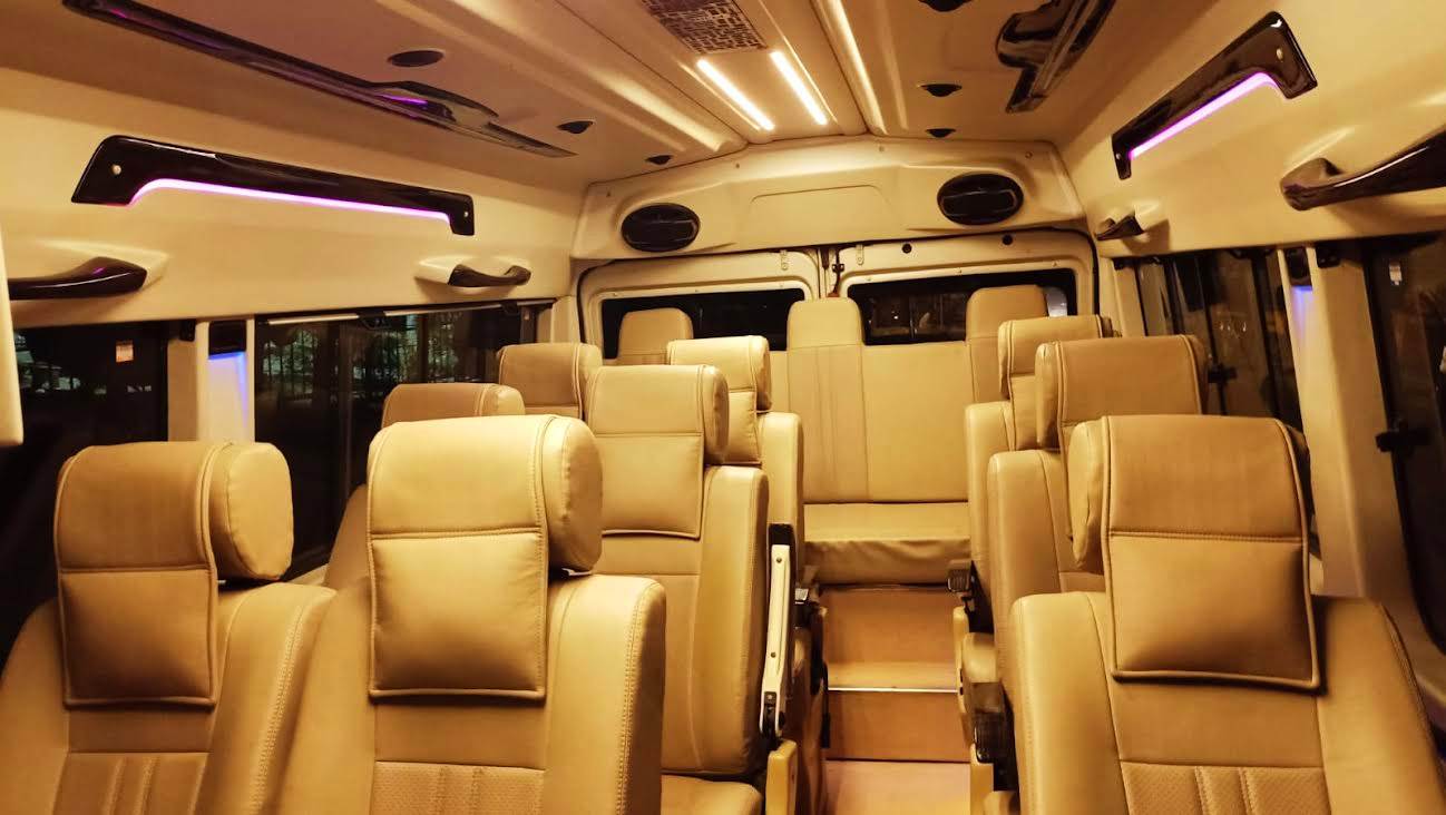 16 Seater Tempo Traveller in Noida: Perfect for Comfortable Group Travel